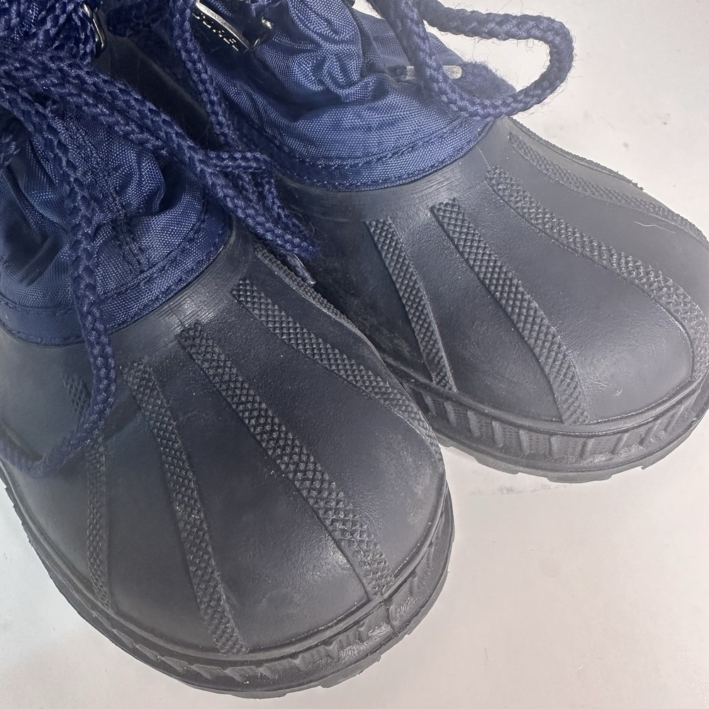 Sorel Snow Boots Youth Size 5 Blue Super‎ Trooper Winter Insulated Waterproof - Picture 4 of 10